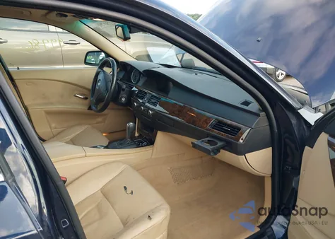 2006 BMW 525 Xi из США, поврежденный, VIN WBANF33546CS34417